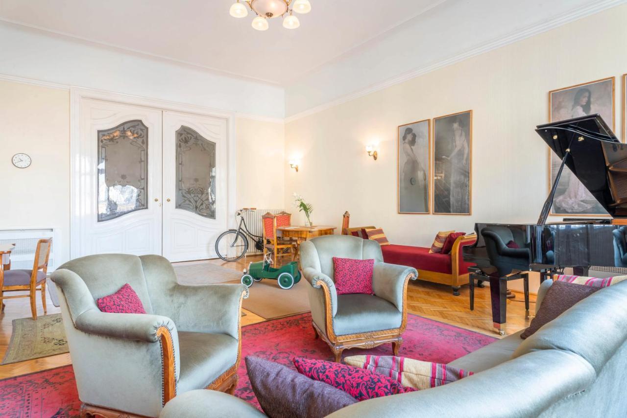 Appartement Stunning spacious art nouveau apart , grand piano à Budapest Extérieur photo